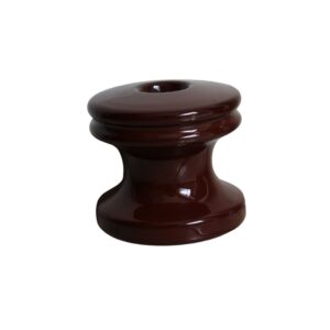 AISLADOR CARRETEL PARA BAJA TENSIÓN PORCELANA